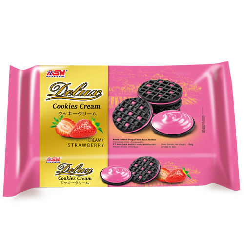 Delux Cookies Cream Strawberry